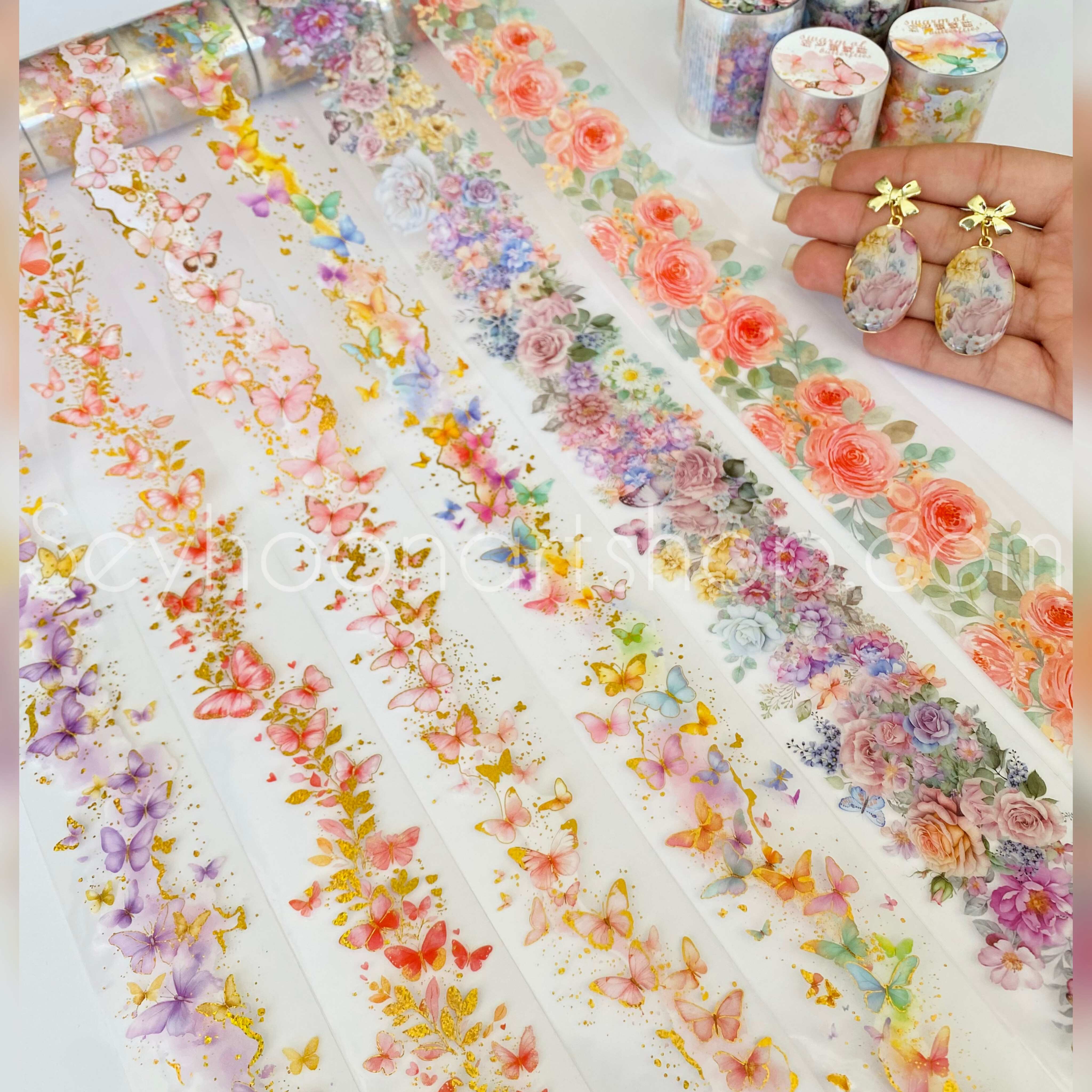 برچسب رولی شفاف وارداتی