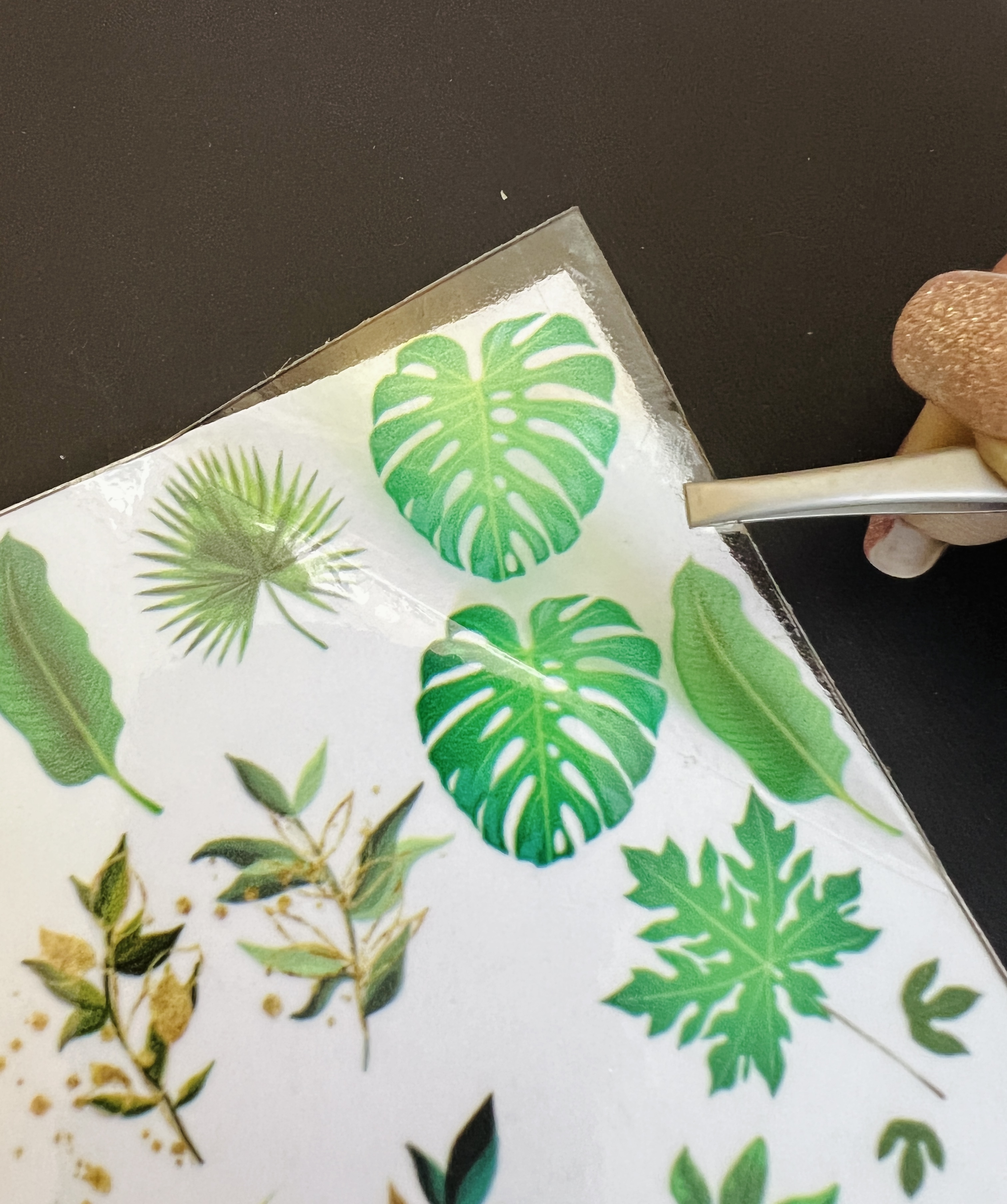 برچسب های شفاف