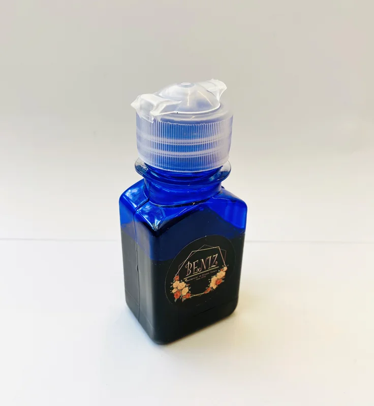 رنگ جوهر الکلی ترنسپرنت آبی (۴۰میل)